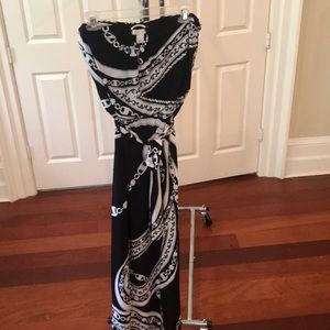 White House Black Market Strapless Dress